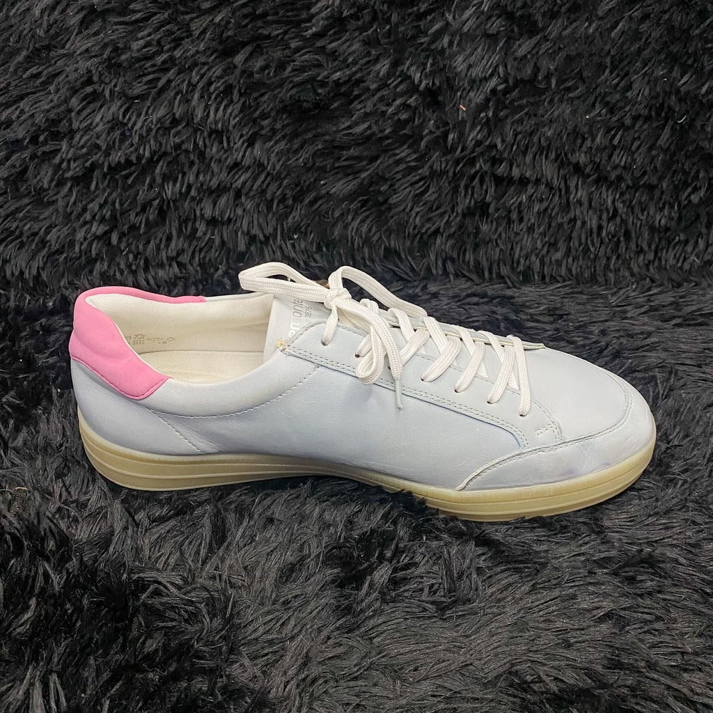 Remonte White & Pink Sneakers