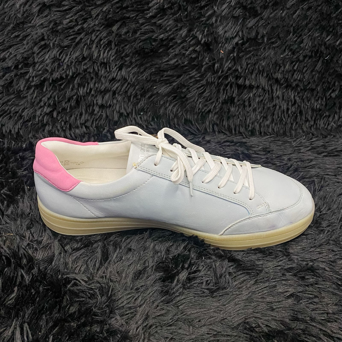 Remonte White & Pink Sneakers